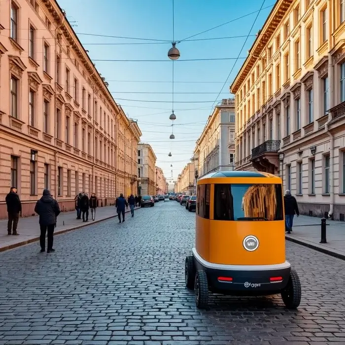 Роботы-доставщики добрались до центра Петербурга: теперь в семи районах города